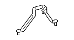 587260E050 - Body: Floor Pan Splash Shield Bracket for Toyota Image