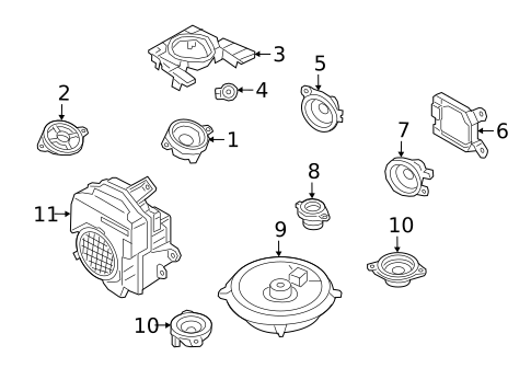 Antenna & Radio for 2022 Mazda 3 #4