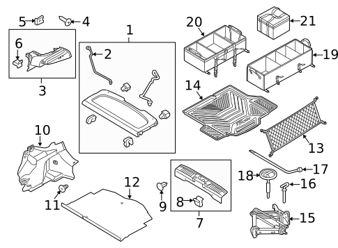 Interior Trim - Rear Body for 2012 Ford Fiesta #0