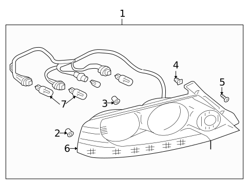 Combination Lamps for 2005 Mitsubishi Lancer #0