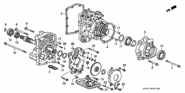Atts Unit Components for 1998 Honda Prelude #0
