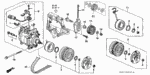 38773PJ7003 - Body/Air Conditioning: CLIP, WIRE HARNESS for Honda Image
