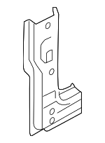 5G0809203A - Body: Hinge Pillar Reinforced for Volkswagen Image