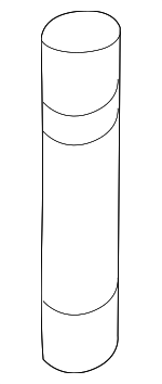 72137SP0003ZH - Body: Lock Knob for Honda: Civic, Odyssey Image