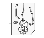 72110S04A02 - : 1996-2000 Honda Civic - Lock Assembly R Front Door for Honda: Civic Image