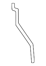 F6DZ5422152A - Body: Control Rod for Ford: Taurus | Mercury: Sable Image