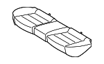 89150A7600 - Body: Seat Cushion Pad for Kia: Forte5 Image