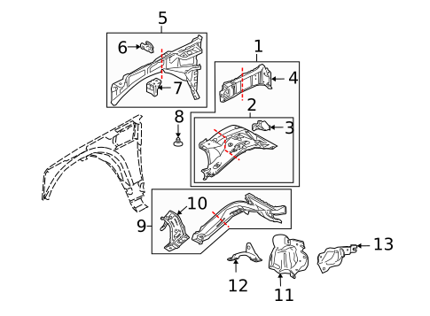 Inner Components for 2007 Land Rover LR3 #0