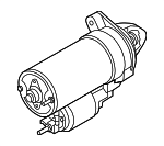 12417616500 - Electrical: Starter for BMW Image