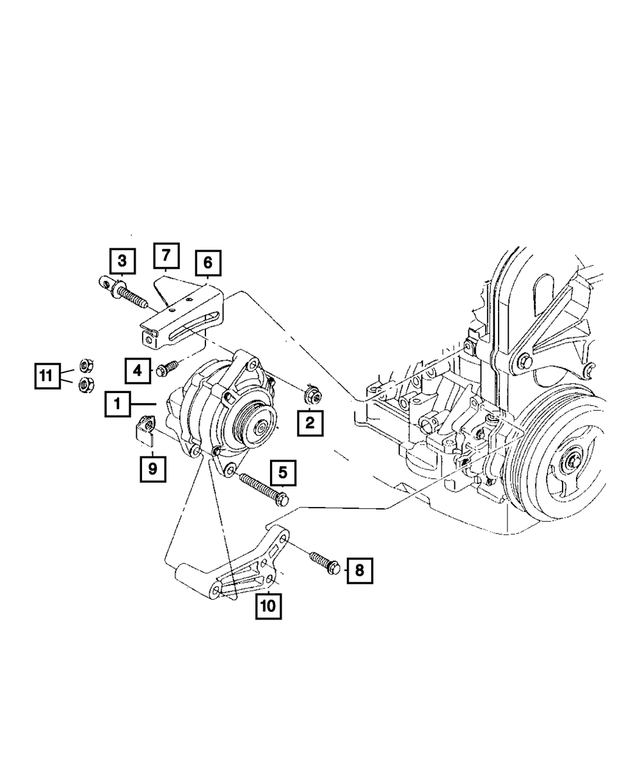 6101512 - Electrical: Hex Head Screw And Washer for Mopar Image