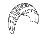 5C6810971D - Body: Wheelhouse Liner for Volkswagen: Jetta Image