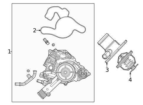Water Pump & Related Components for 2022 Jeep Wagoneer #0