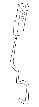 4894120AB - Body: Lock Knob for Chrysler: Town &amp; Country, Voyager | Dodge: Caravan, Grand Caravan Image