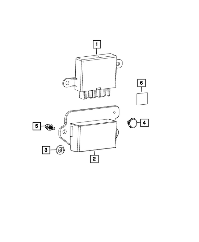 68441031AD - Electrical: Park Assist Module for Mopar Image image