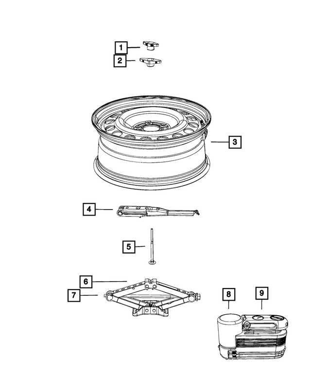 68640368AA - Wheels: Tire Sealant for Mopar Image