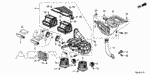 79833T6NA00 - : Bracket, Drain Hose for Acura Image