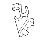 61667178750 - Body: Bracket for BMW Image