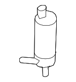 67126934160 - Body: Washer Pump for BMW Image