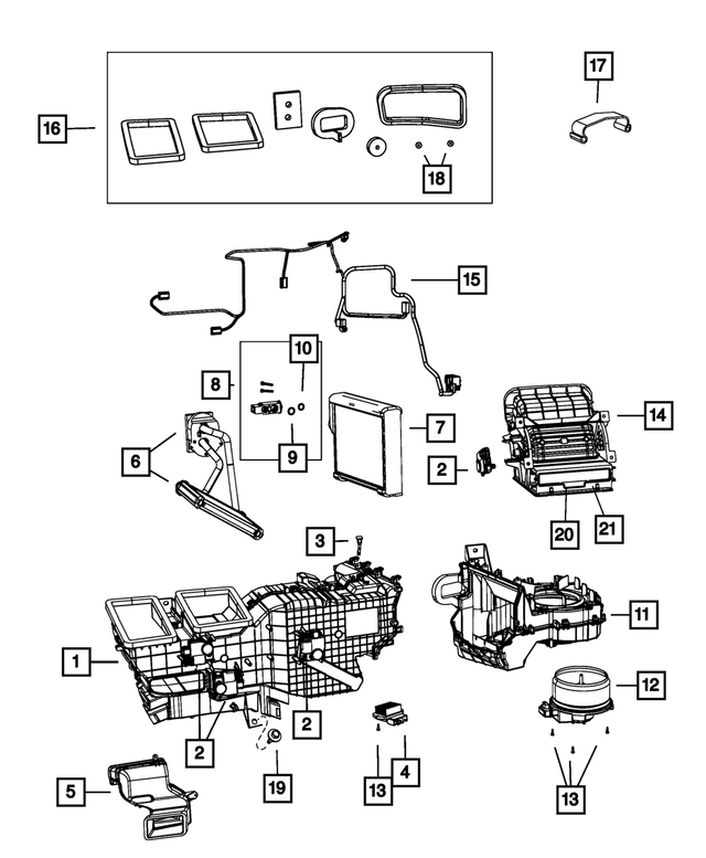 5012700AA - Air Conditioners and Heaters: Tapping Screw for Mopar Image