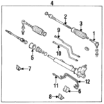 4858260E10 - : Lower Housing for Suzuki Image