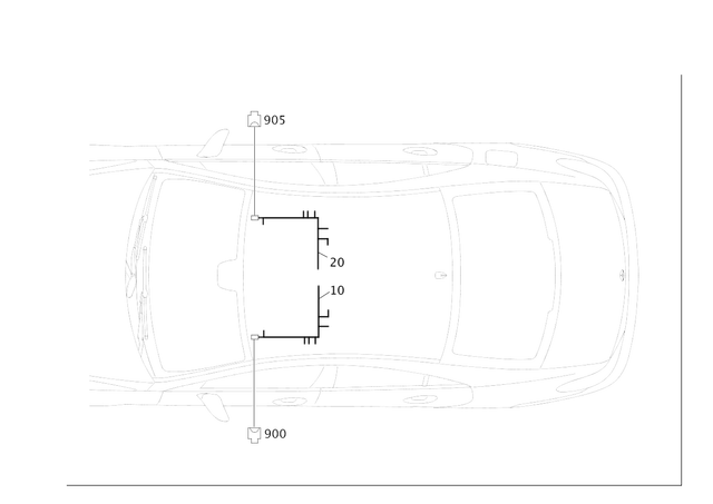 2188201404 - Electrical System: Electrical Wiring Harness for Mercedes-Benz Image image