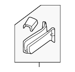 4814664AA - Body: Bumper Bracket for Chrysler: Sebring | Dodge: Stratus Image