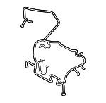 4M1971569 - HVAC: Wire Harness for Audi Image