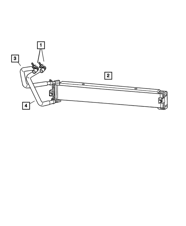 5096195AB - Cooling: Auxiliary Trans Oil Cooler Kit for Mopar Image