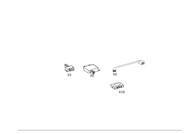 2128208889 - Electrical Components and Function: Antenna Splitter for Mercedes-Benz Image