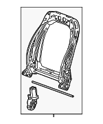 84670486 - : Seat Back Frame for Cadillac: ATS Image