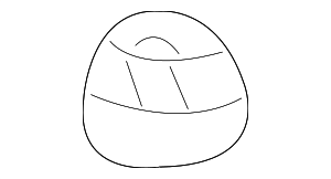 19421056 - Engine: Air Cleaner Assembly Insulator for GM Image