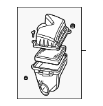 25171368 - Engine: Air Cleaner for GM Image