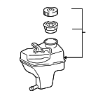 2114300402 - Electrical: Reservoir for Mercedes-Benz Image