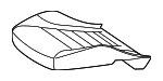 25391013093D16 - Body: Cushion Assembly for Mercedes-Benz Image