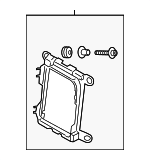 17219452275 - Cooling System: Mount Frame for BMW: 320i, 320i xDrive, 328i, 328i GT xDrive, 328i xDrive, 330e, 335i, 335i GT xDrive, 335i xDrive, 340i, 340i GT xDrive, 340i xDrive, 428i, 428i Gran Coupe, 428i xDrive, 428i xDrive Gran Coupe, 435i, 435i Gran Coupe, 435i xDrive, 435i xDrive Gran Coupe, 440i, 440i Gran Coupe, 440i xDrive, 440i xDrive Gran Coupe, ActiveHybrid 3, M235i, M235i xDrive Image