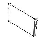 17118672106 - Cooling System: Radiator for BMW: 228i, 228i xDrive, 328i, 328i GT xDrive, 328i xDrive, 428i, 428i Gran Coupe, 428i xDrive, 428i xDrive Gran Coupe Image