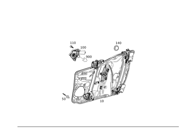 2205455228 - Front Doors: Receptacle Housing for Mercedes-Benz Image image
