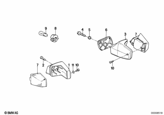 63231459050 - : Turn Indicator for BMW-Motorrad Image