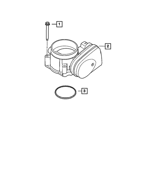 Throttle Body for 2011 Ram 2500 #0