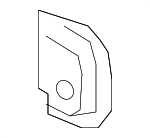 1Q0880793 - Body: Lower Bracket for Volkswagen Image