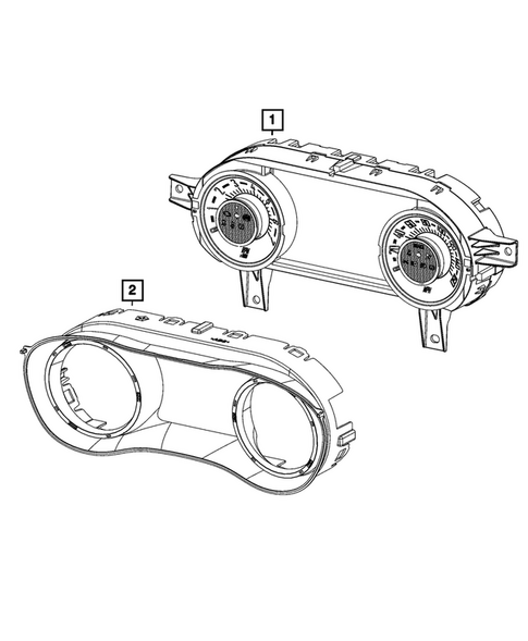 Instrument Panel Cluster for 2019 Dodge Challenger #0