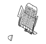 89450IY500 - Body: Seat Back Pad for Genesis: GV70 Image