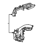 13402741 - HVAC: Blower Case for Buick: Cascada Image