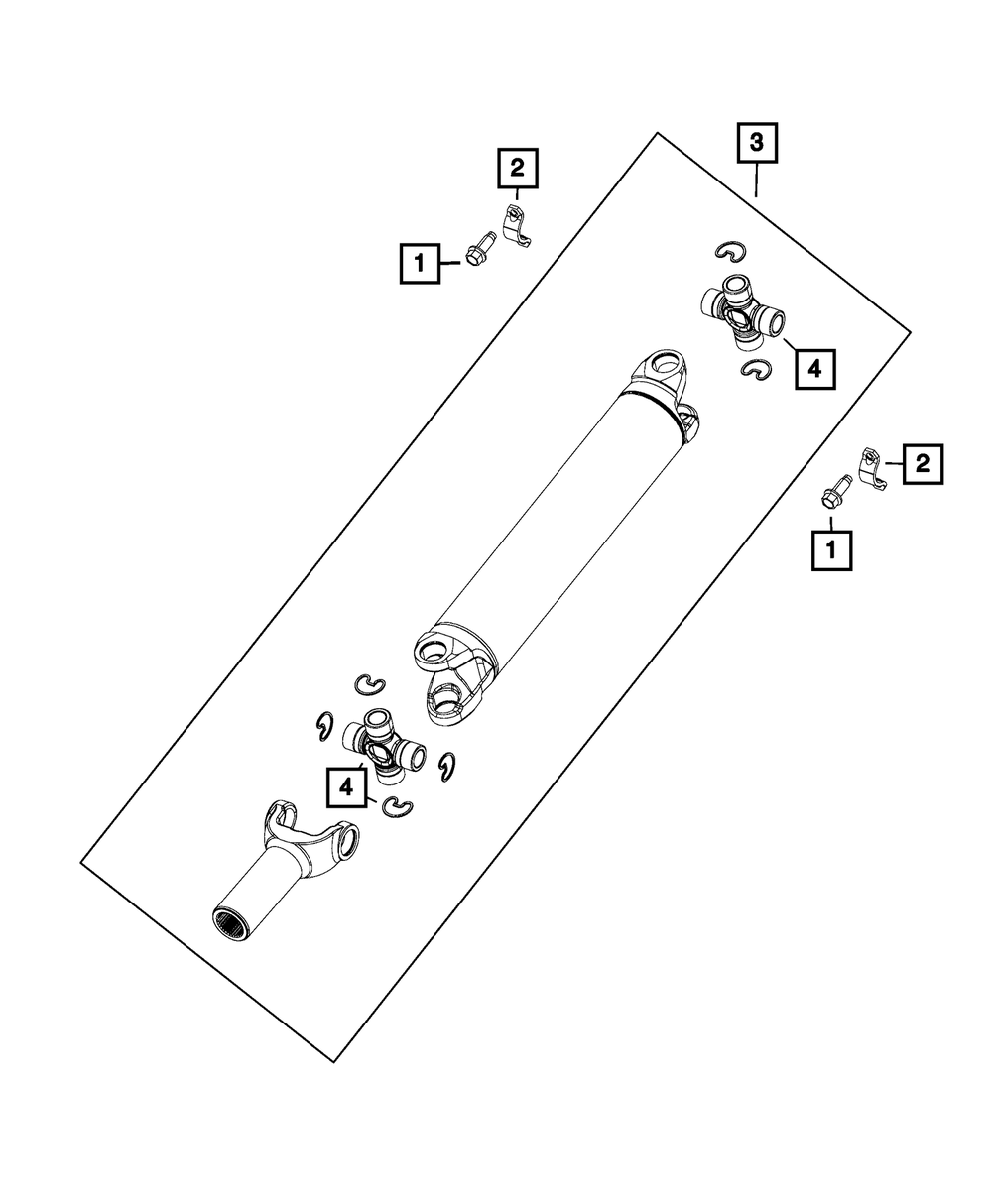 Drive Shaft - Mopar (5037990AA)