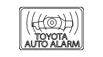 7451506010 - Body: Anti-theft Label for Toyota Image
