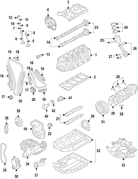 Oil Pump for 2022 Volkswagen Atlas #0