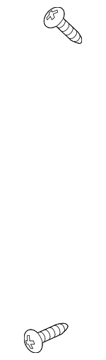 997350616 - Body: Door Trim Panel Screw for Mazda: 3, CX-7 Image