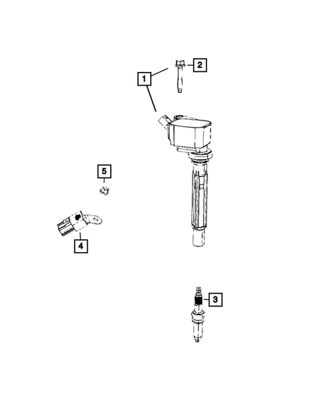 Ignition, Spark Plugs, Cables, Coils, and Glow Plugs for 2026 Jeep Wrangler #0
