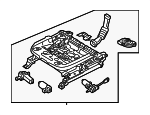 88500D3530 - Body: Seat Track for Hyundai Image