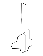 T2H25236 - Body: Rear Plate for Jaguar: I-Pace Image